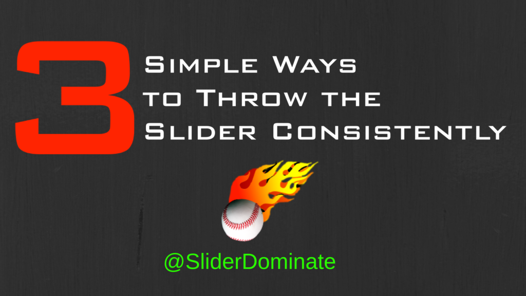 how to throw a Slider