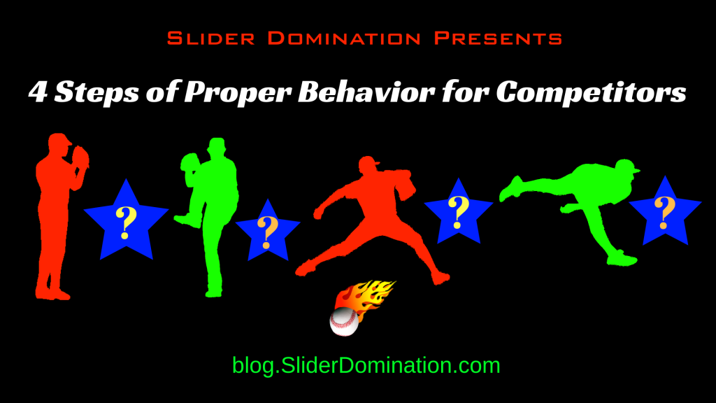 Proper Behavior for Competitors