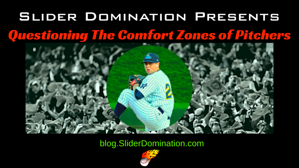 The Comfort Zones of Pitchers